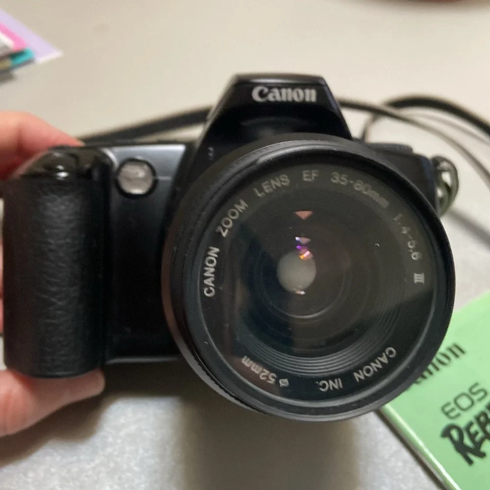Canon Rebel EOS X film